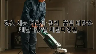 경산 사동 베란다 정리 🌱 꿀팁 대방출! #베란다텃밭 #베란다정원